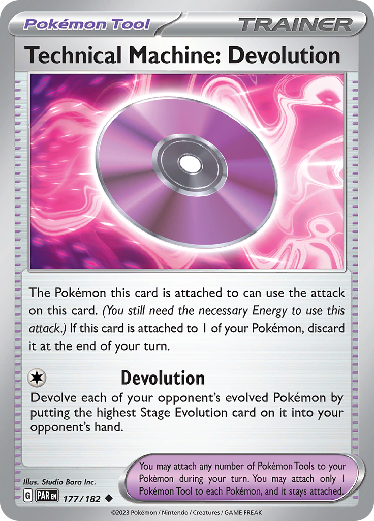 Technical Machine: Devolution (177/182) [Scarlet & Violet: Paradox Rift] | Jomio and Rueliete's Cards and Comics