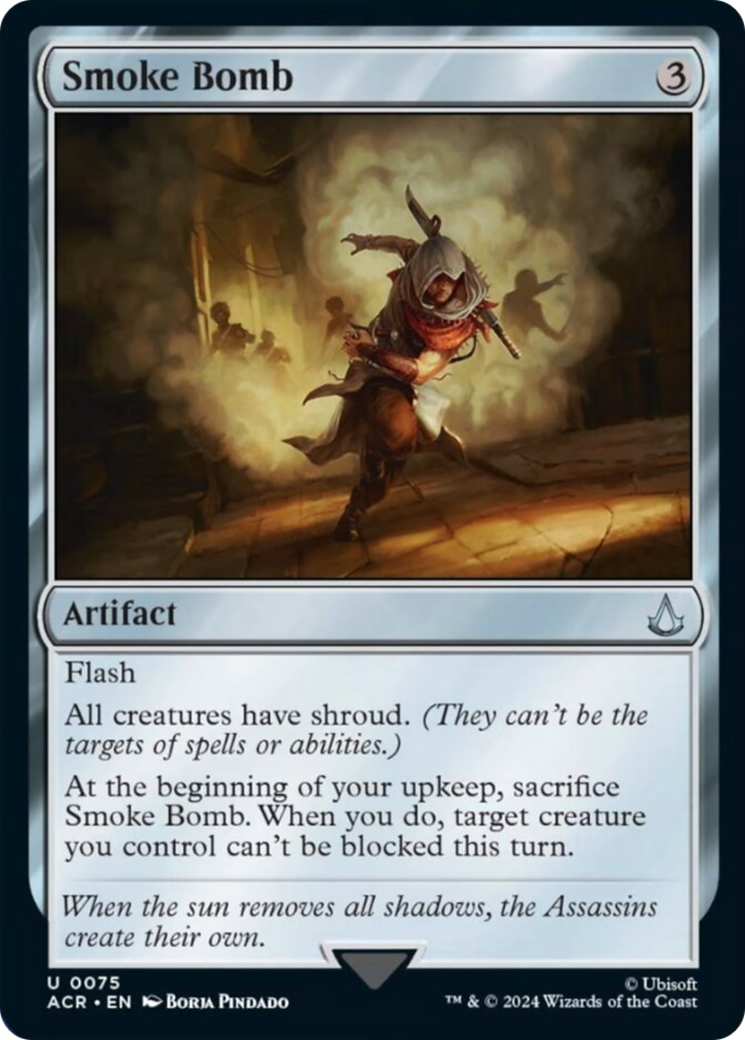 Smoke Bomb [Assassin's Creed] | Jomio and Rueliete's Cards and Comics