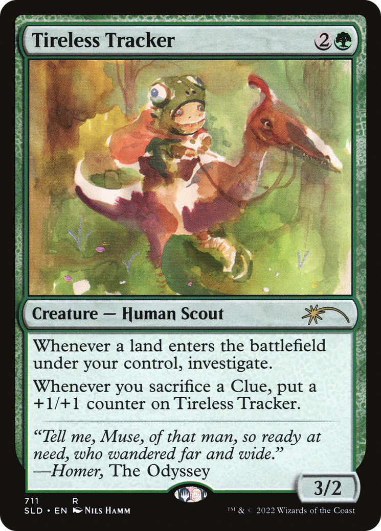 Tireless Tracker (711) [Secret Lair Drop Series] | Jomio and Rueliete's Cards and Comics