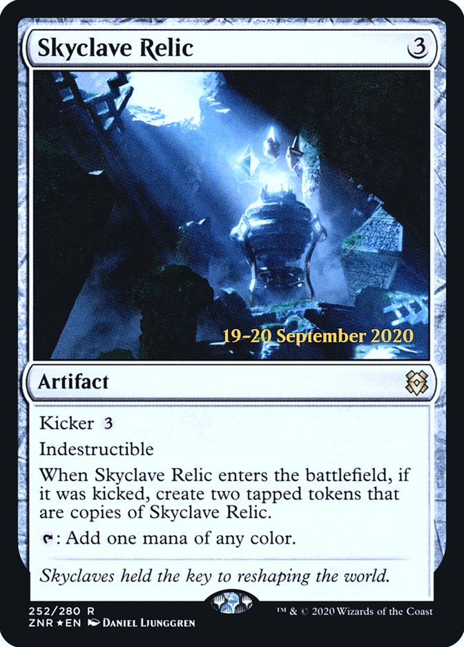 Skyclave Relic [Zendikar Rising Prerelease Promos] | Jomio and Rueliete's Cards and Comics