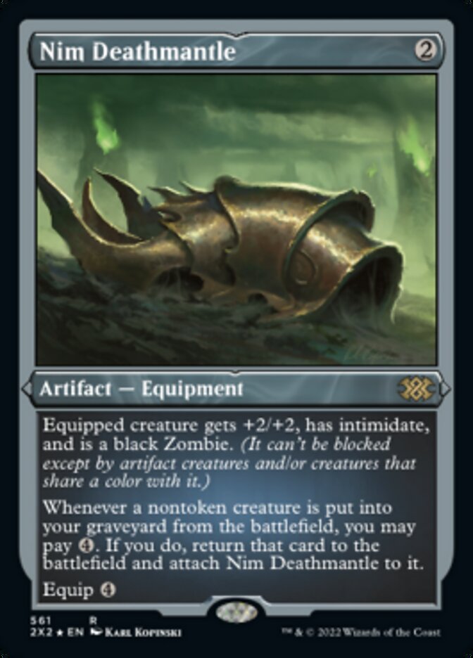 Nim Deathmantle (Foil Etched) [Double Masters 2022] | Jomio and Rueliete's Cards and Comics