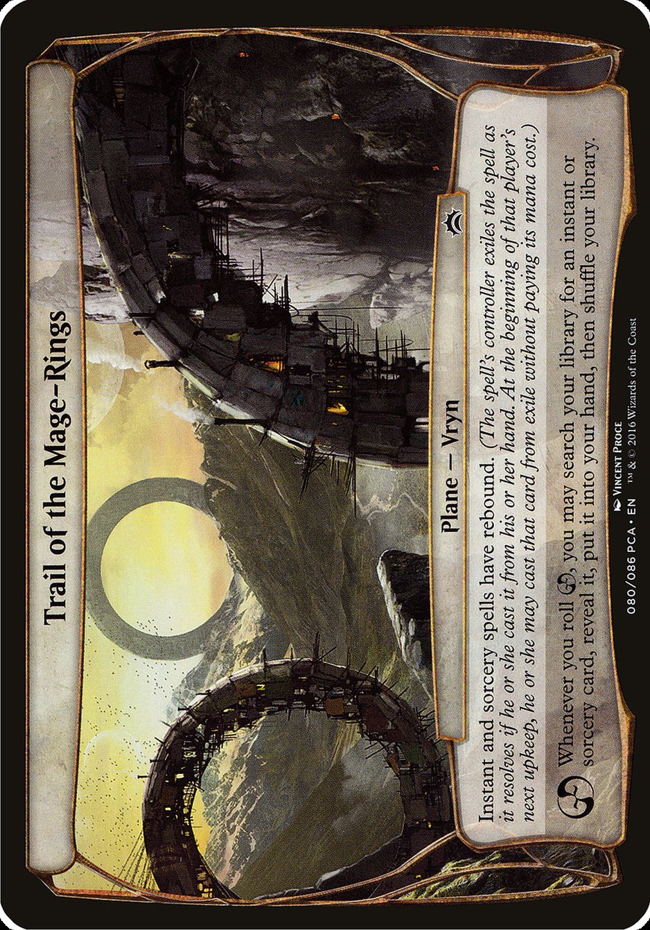Trail of the Mage-Rings (Planes) [Planechase Anthology Planes] | Jomio and Rueliete's Cards and Comics