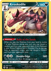 Krookodile (113/195) [Sword & Shield: Silver Tempest] | Jomio and Rueliete's Cards and Comics