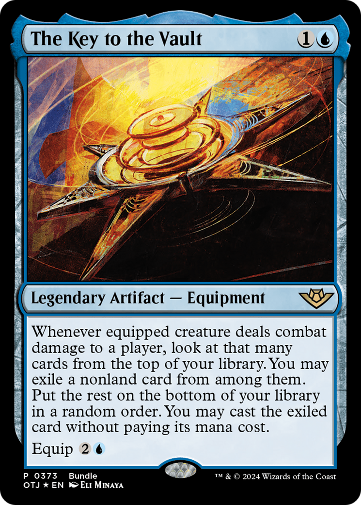 The Key to the Vault (OTJ Bundle) [Outlaws of Thunder Junction Promos] | Jomio and Rueliete's Cards and Comics
