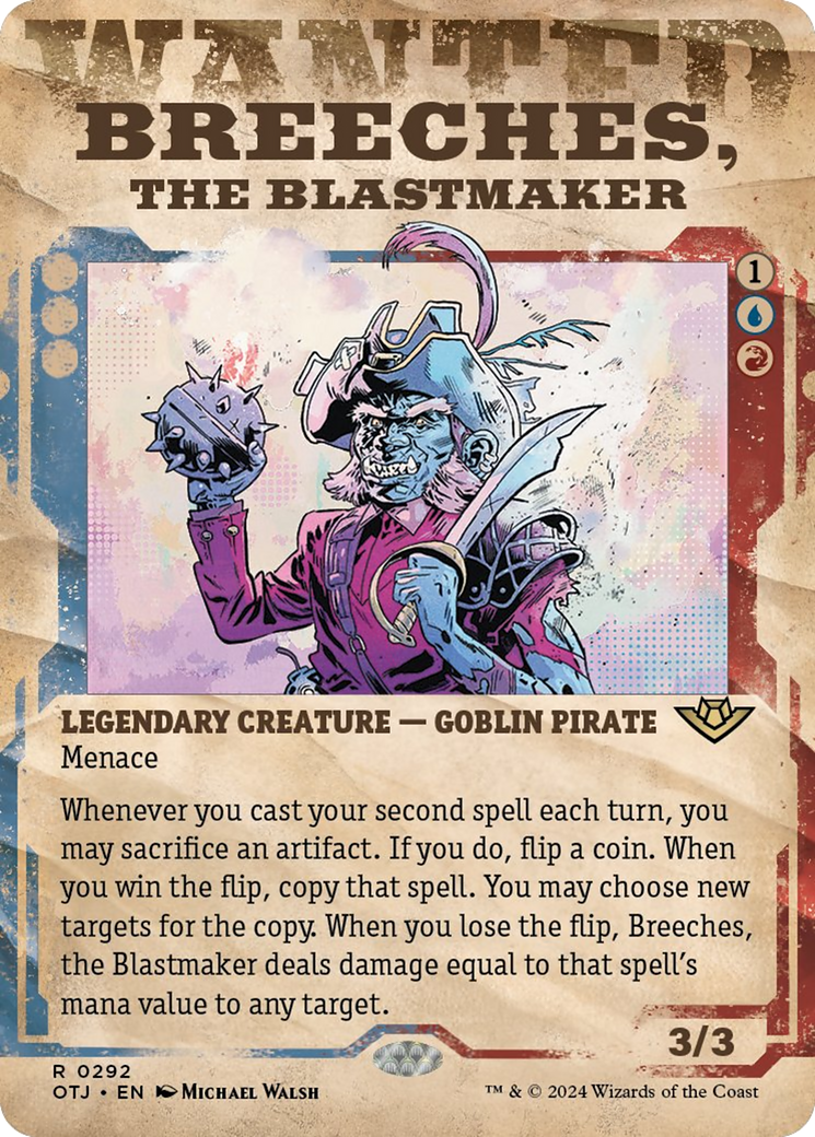 Breeches, the Blastmaker (Showcase) [Outlaws of Thunder Junction] | Jomio and Rueliete's Cards and Comics