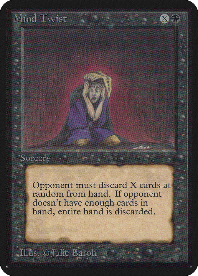 Mind Twist [Alpha Edition] | Jomio and Rueliete's Cards and Comics