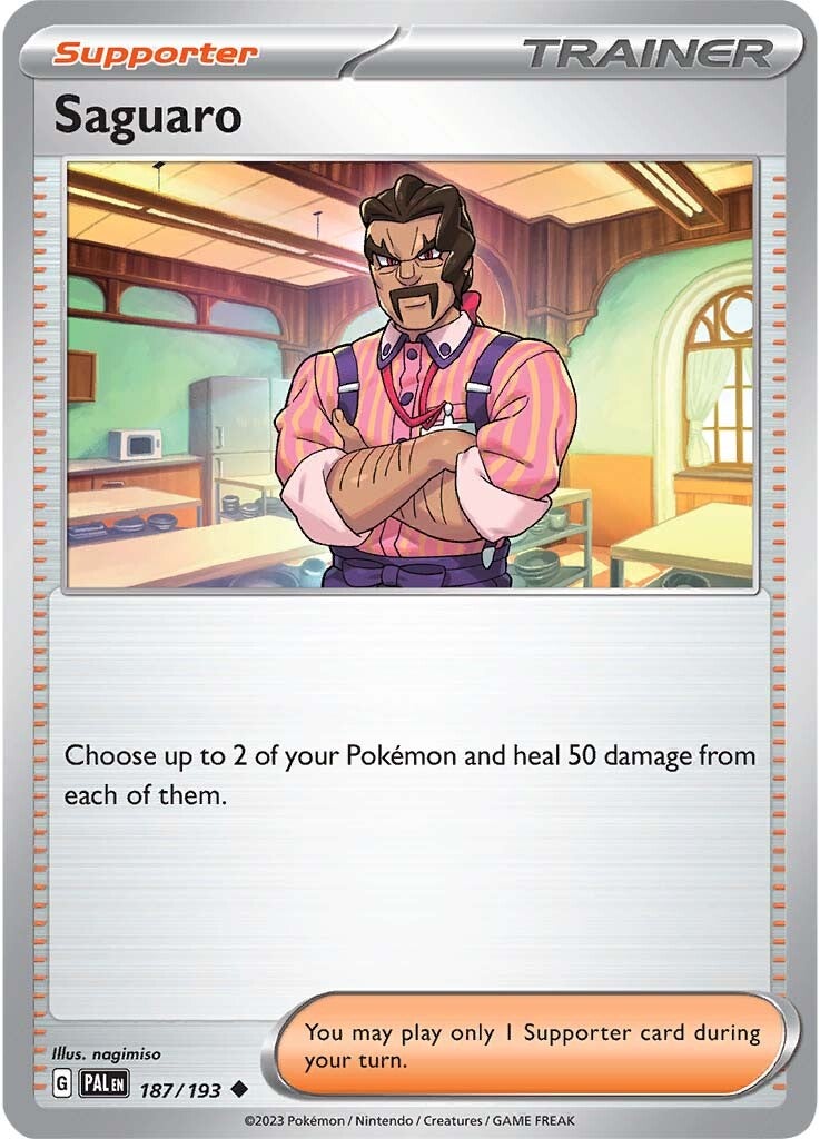 Saguaro (187/193) [Scarlet & Violet: Paldea Evolved] | Jomio and Rueliete's Cards and Comics