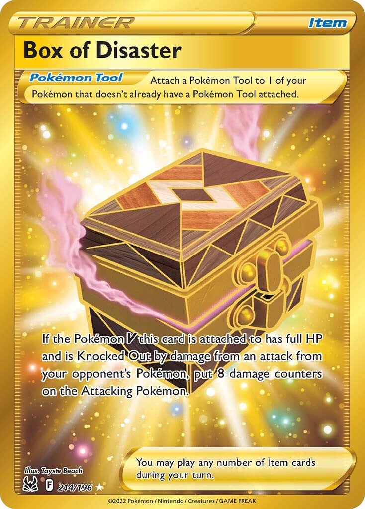 Box of Disaster (214/196) [Sword & Shield: Lost Origin] | Jomio and Rueliete's Cards and Comics