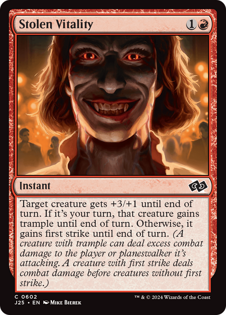 Stolen Vitality [Foundations Jumpstart] | Jomio and Rueliete's Cards and Comics