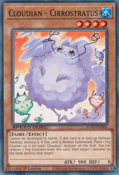 Cloudian - Cirrostratus [SGX3-ENH05] Common | Jomio and Rueliete's Cards and Comics