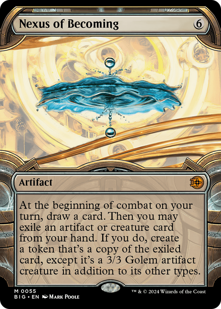 Nexus of Becoming (Showcase) [Outlaws of Thunder Junction: The Big Score] | Jomio and Rueliete's Cards and Comics