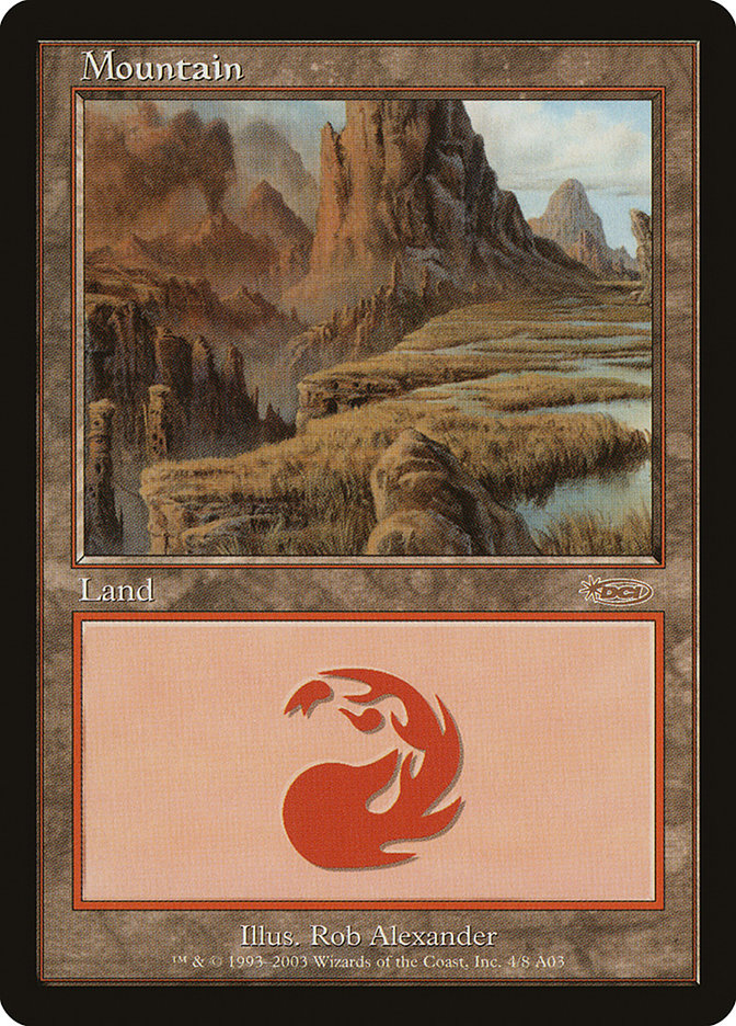 Mountain (4) [Arena League 2003] | Jomio and Rueliete's Cards and Comics