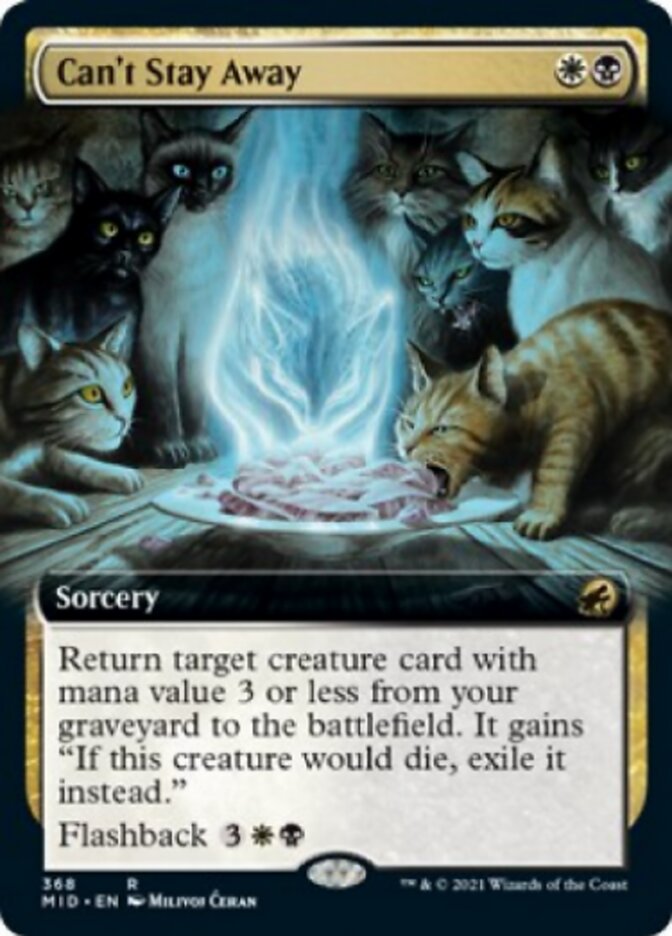 Can't Stay Away (Extended Art) [Innistrad: Midnight Hunt] | Jomio and Rueliete's Cards and Comics