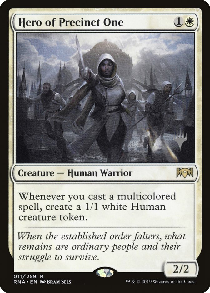 Hero of Precinct One (Promo Pack) [Ravnica Allegiance Promos] | Jomio and Rueliete's Cards and Comics