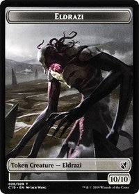 Eldrazi // Egg Double-Sided Token [Commander 2019 Tokens] | Jomio and Rueliete's Cards and Comics