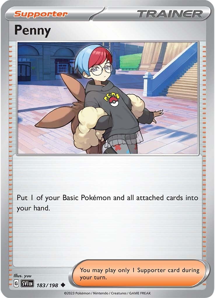 Penny (183/198) [Scarlet & Violet: Base Set] | Jomio and Rueliete's Cards and Comics