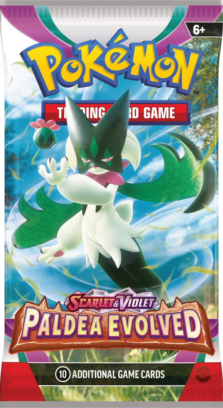 Scarlet & Violet: Paldea Evolved - Booster Pack | Jomio and Rueliete's Cards and Comics
