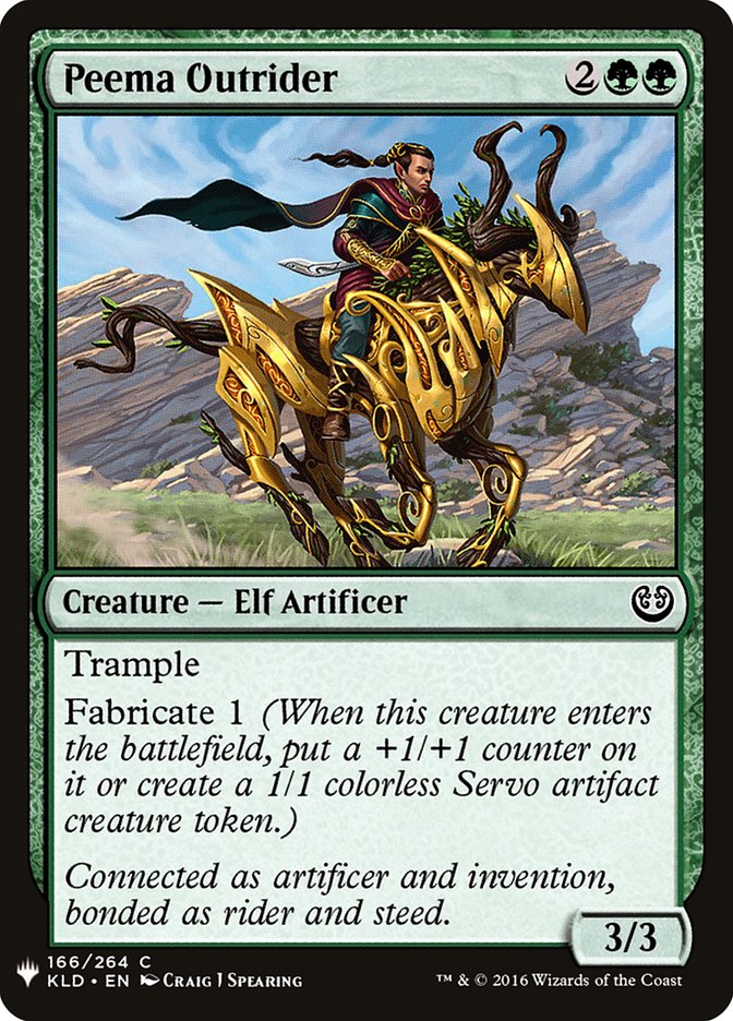 Peema Outrider [Mystery Booster] | Jomio and Rueliete's Cards and Comics