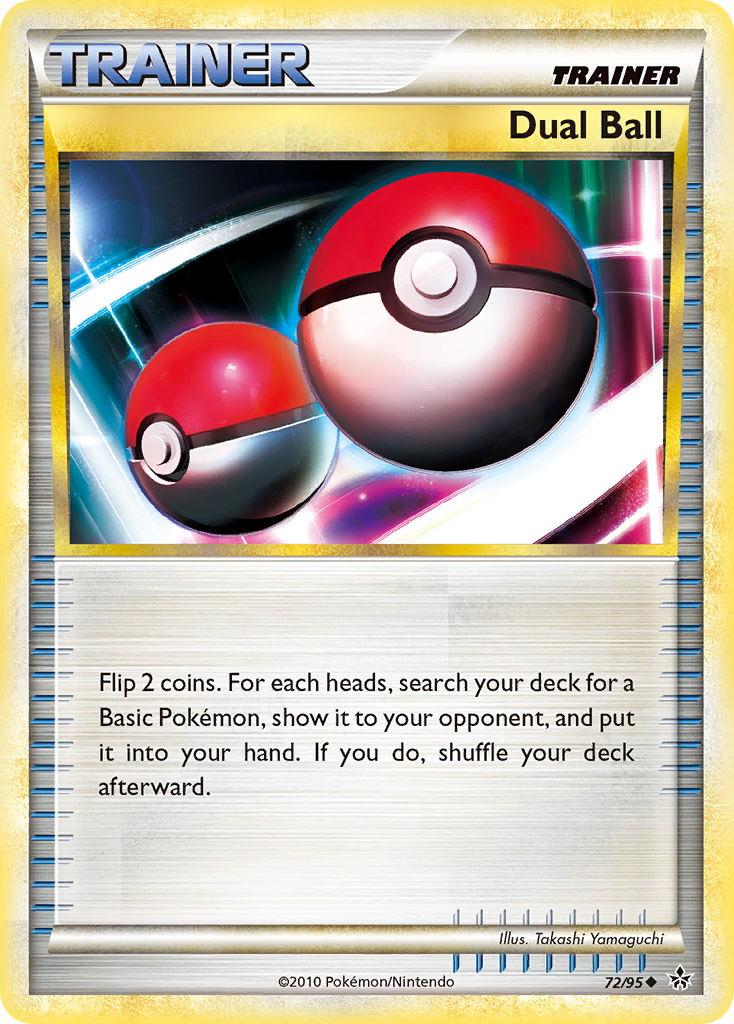Dual Ball (72/95) [HeartGold & SoulSilver: Unleashed] | Jomio and Rueliete's Cards and Comics