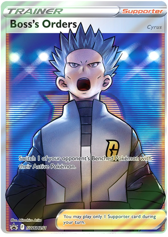Boss's Orders (SWSH251) [Sword & Shield: Black Star Promos] | Jomio and Rueliete's Cards and Comics