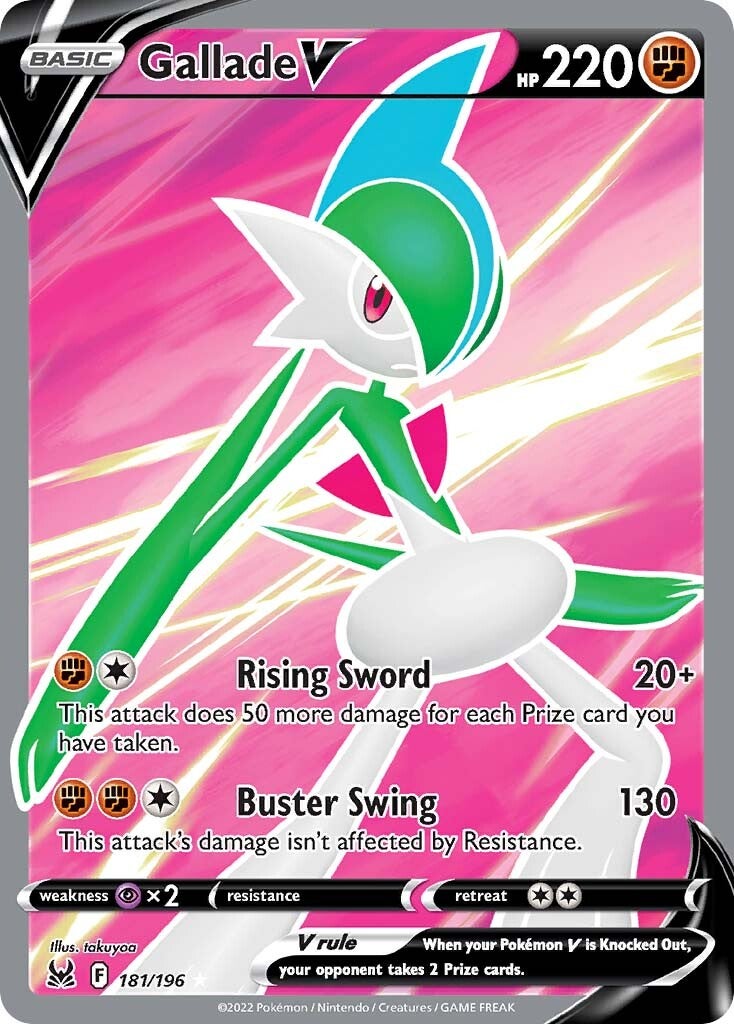 Gallade V (181/196) [Sword & Shield: Lost Origin] | Jomio and Rueliete's Cards and Comics