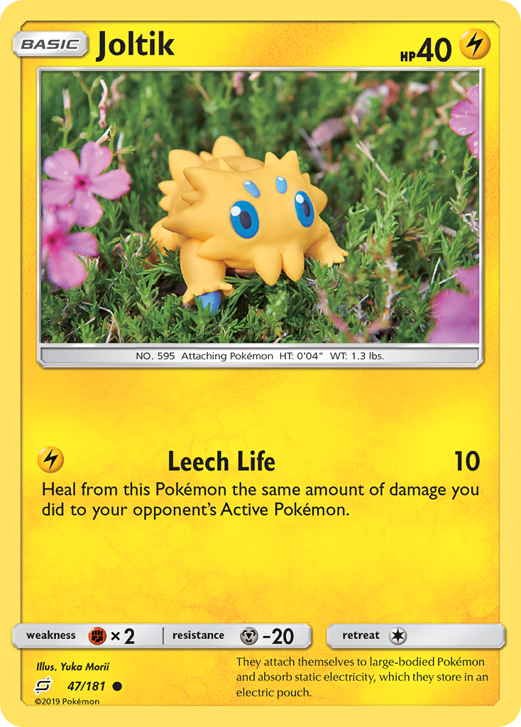 Joltik (47/181) [Sun & Moon: Team Up] | Jomio and Rueliete's Cards and Comics