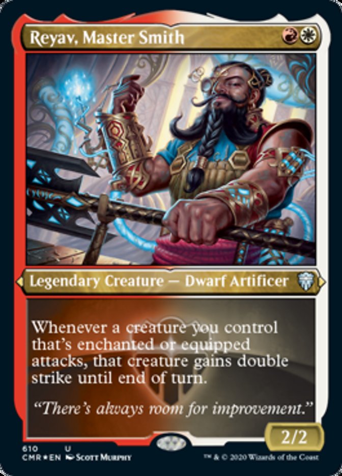Reyav, Master Smith (Etched) [Commander Legends] | Jomio and Rueliete's Cards and Comics