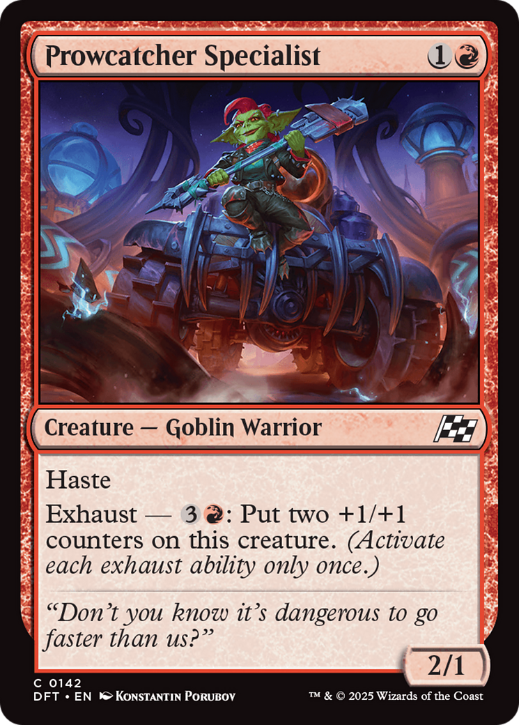 Prowcatcher Specialist [Aetherdrift] | Jomio and Rueliete's Cards and Comics