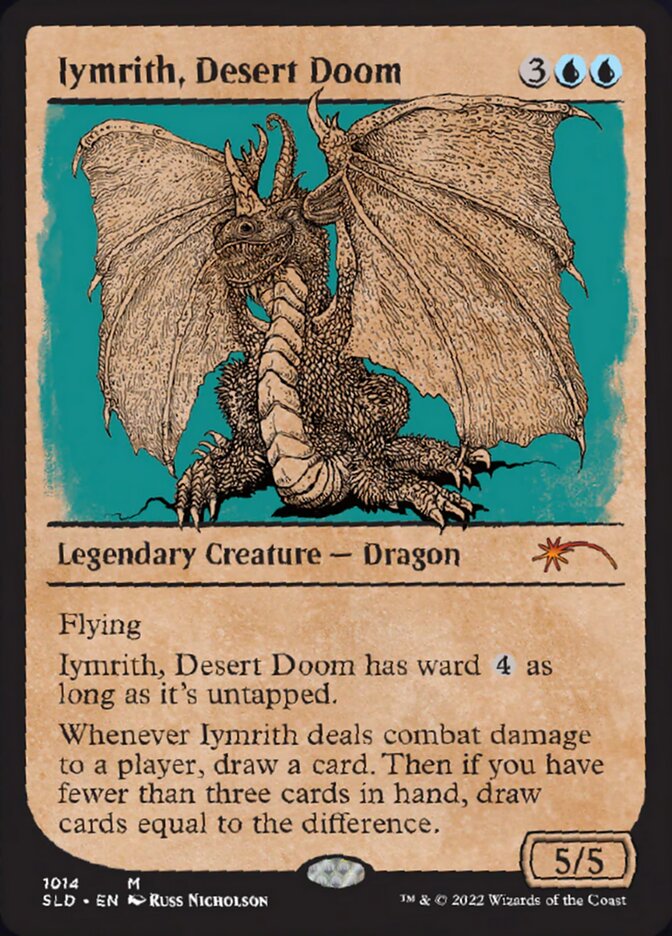 Iymrith, Desert Doom (Showcase) [Secret Lair Drop Series] | Jomio and Rueliete's Cards and Comics