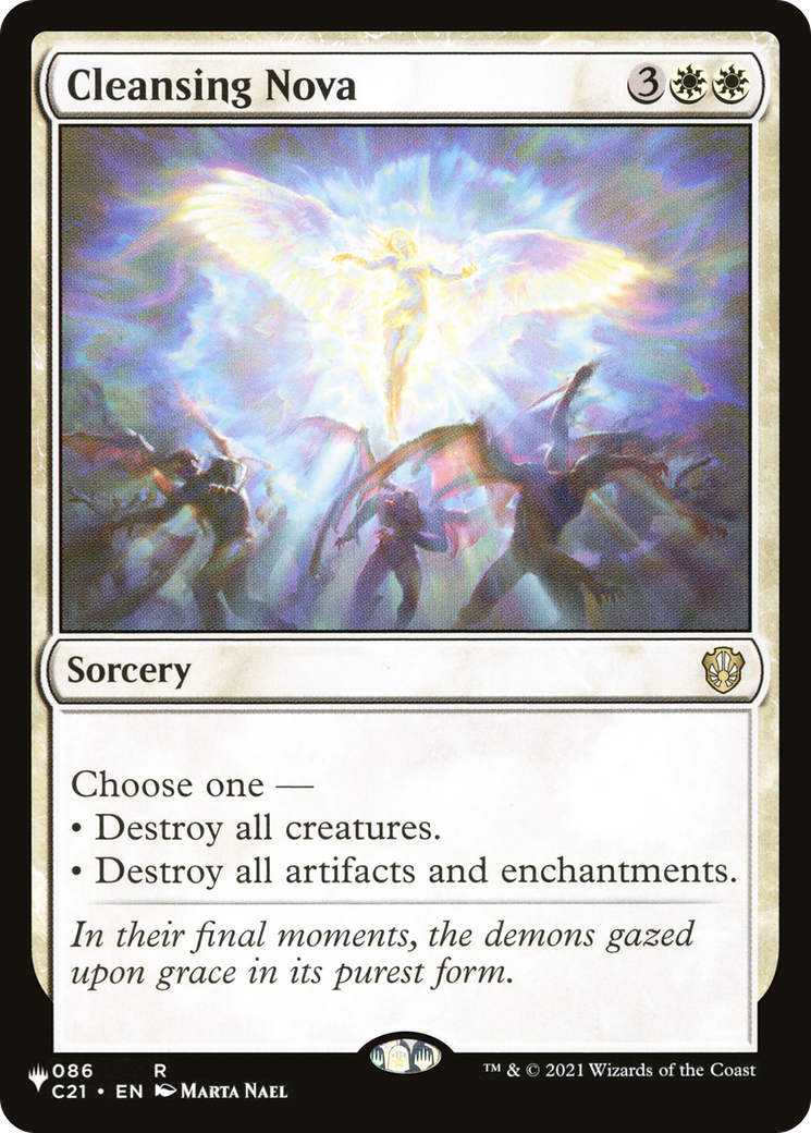 Cleansing Nova [Secret Lair: Angels] | Jomio and Rueliete's Cards and Comics