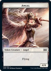 Angel // Treasure Double-Sided Token [Double Masters Tokens] | Jomio and Rueliete's Cards and Comics