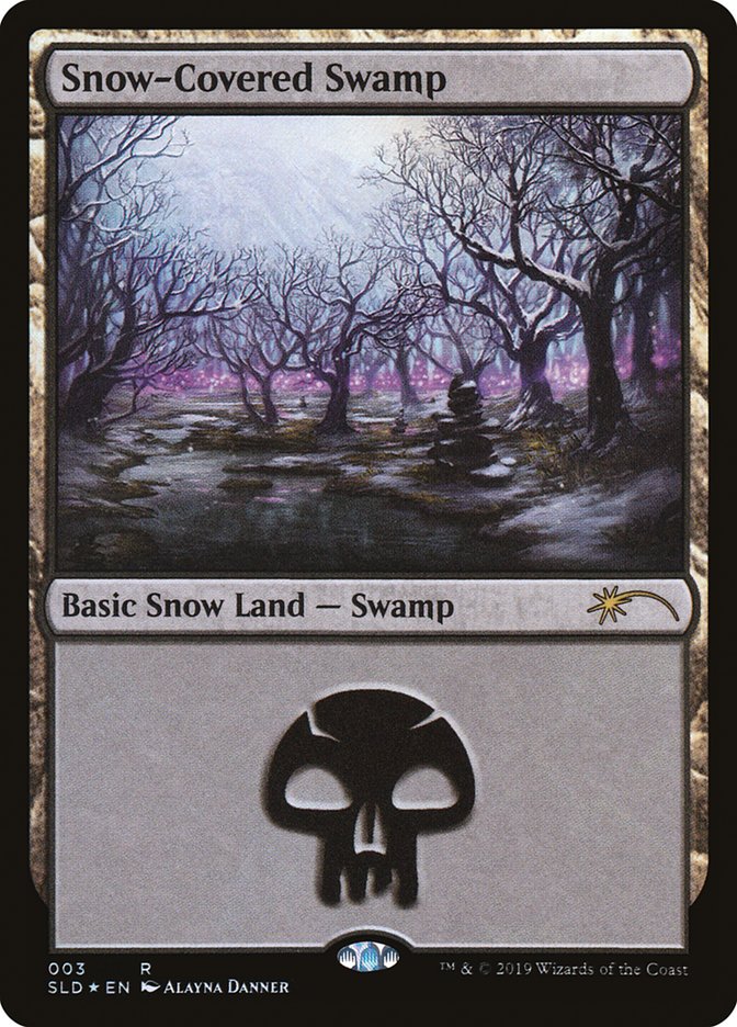 Snow-Covered Swamp (003) [Secret Lair Drop Series] | Jomio and Rueliete's Cards and Comics