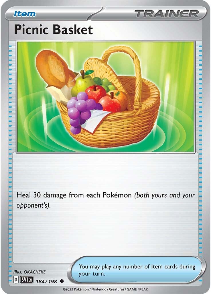 Picnic Basket (184/198) [Scarlet & Violet: Base Set] | Jomio and Rueliete's Cards and Comics