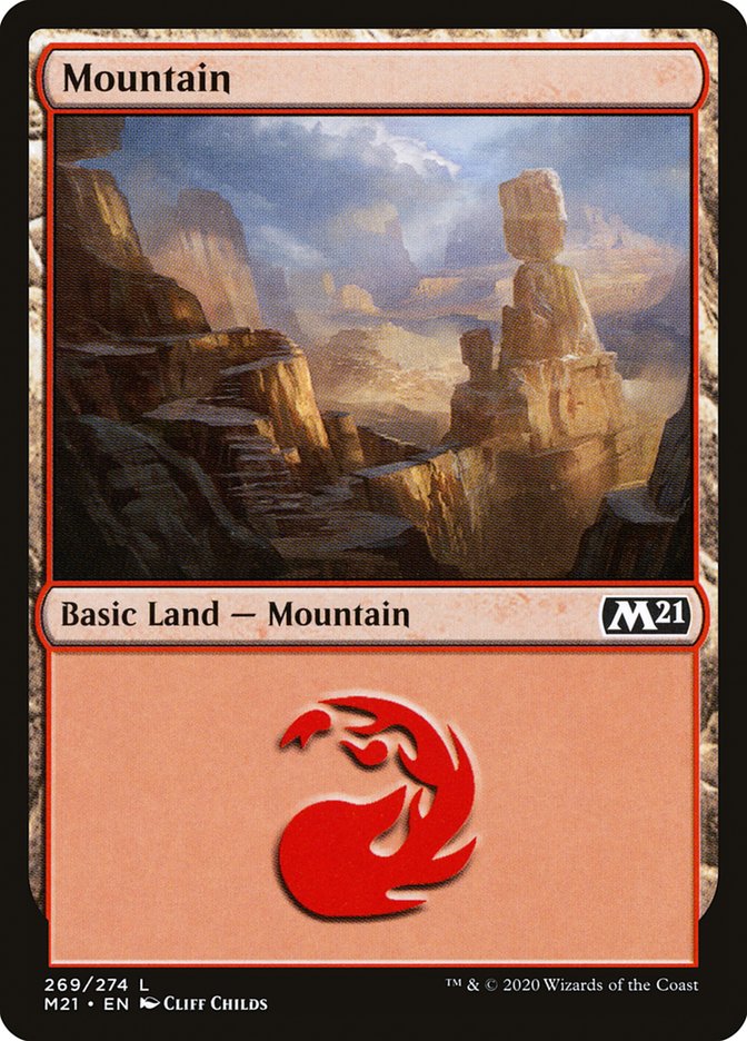 Mountain (269) [Core Set 2021] | Jomio and Rueliete's Cards and Comics