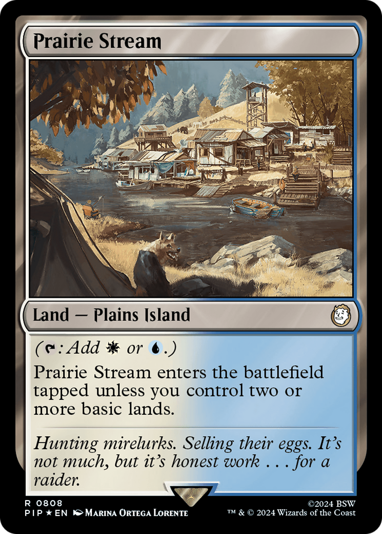 Prairie Stream (Surge Foil) [Fallout] | Jomio and Rueliete's Cards and Comics