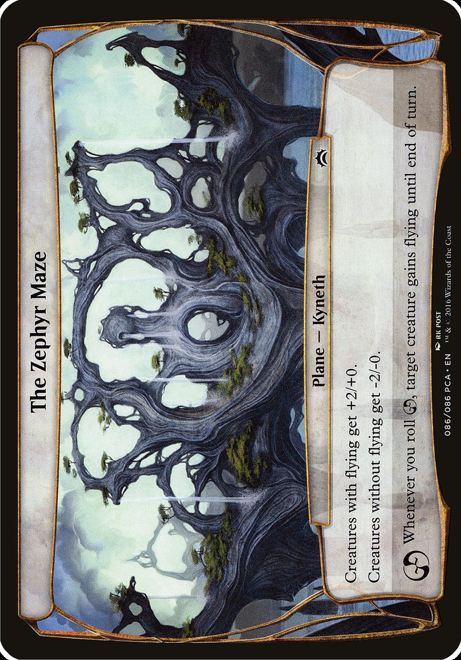 The Zephyr Maze (Planes) [Planechase Anthology Planes] | Jomio and Rueliete's Cards and Comics