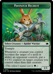 Food // Pawpatch Recruit Double-Sided Token [Bloomburrow Tokens] | Jomio and Rueliete's Cards and Comics