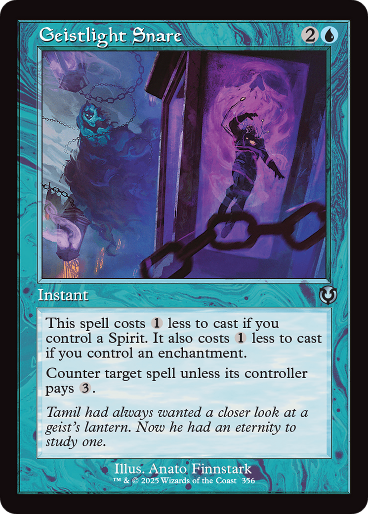 Geistlight Snare (Retro Frame) [Innistrad Remastered] | Jomio and Rueliete's Cards and Comics