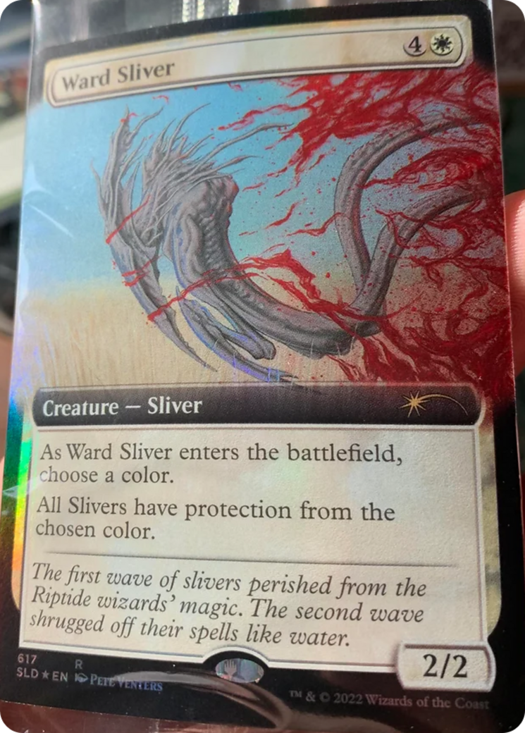 Ward Sliver (Extended Art) [Secret Lair Drop Promos] | Jomio and Rueliete's Cards and Comics