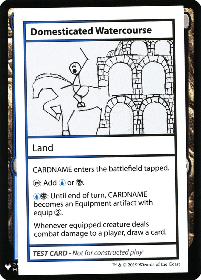 Domesticated Watercourse [Mystery Booster Playtest Cards] | Jomio and Rueliete's Cards and Comics