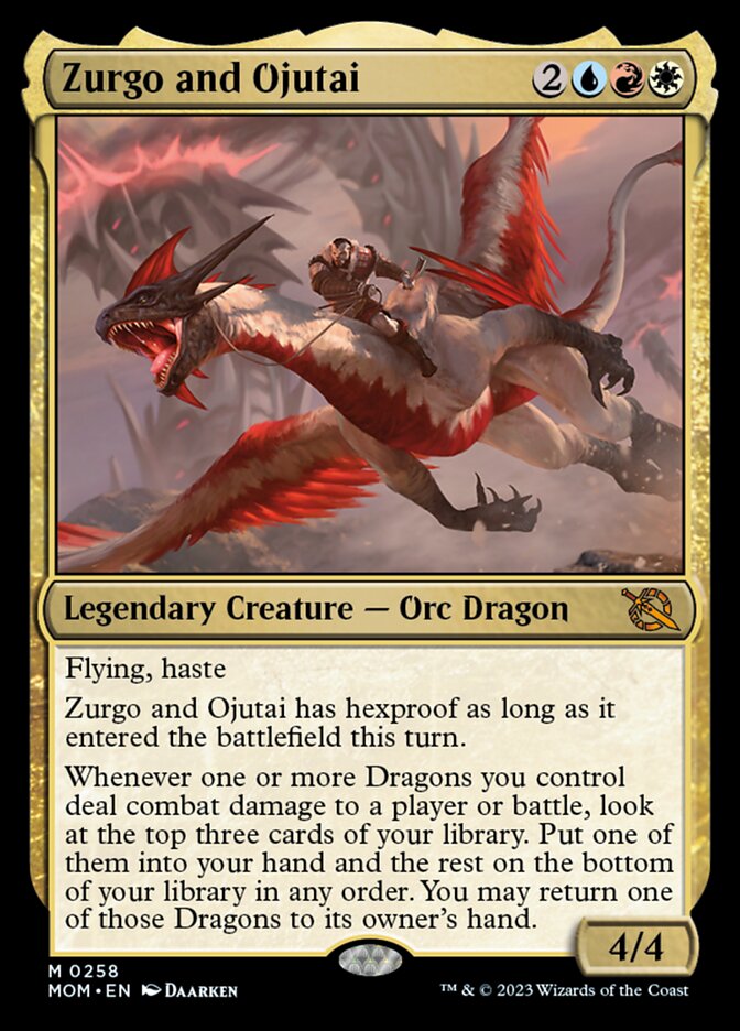 Zurgo and Ojutai [March of the Machine] | Jomio and Rueliete's Cards and Comics