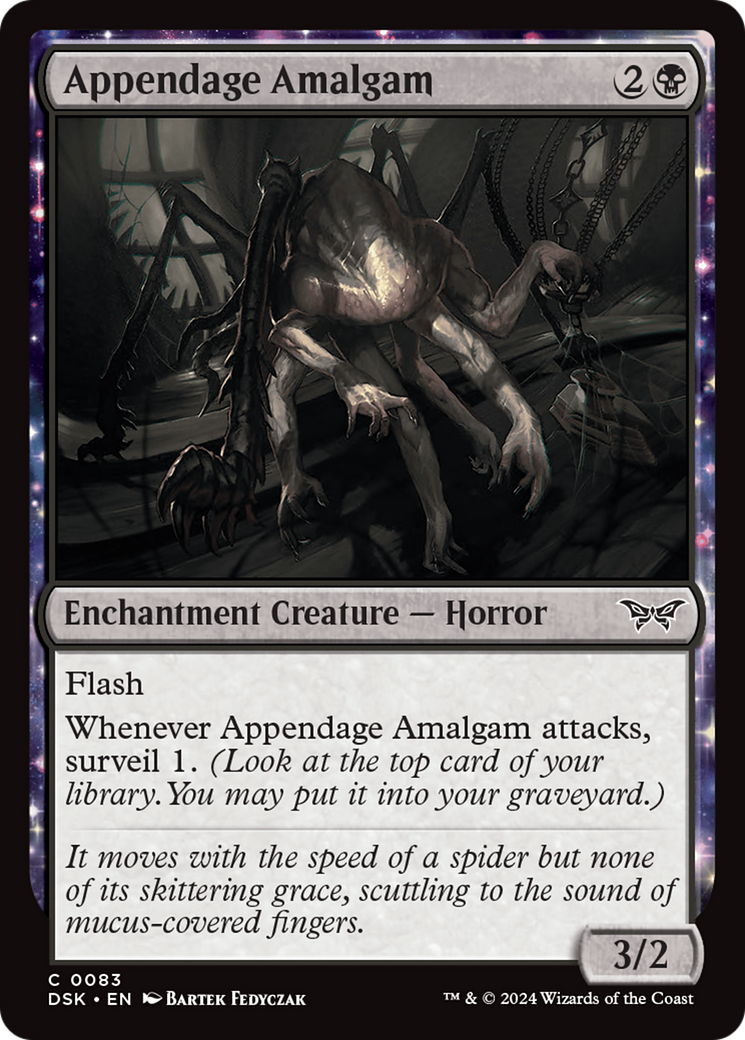 Appendage Amalgam [Duskmourn: House of Horror] | Jomio and Rueliete's Cards and Comics