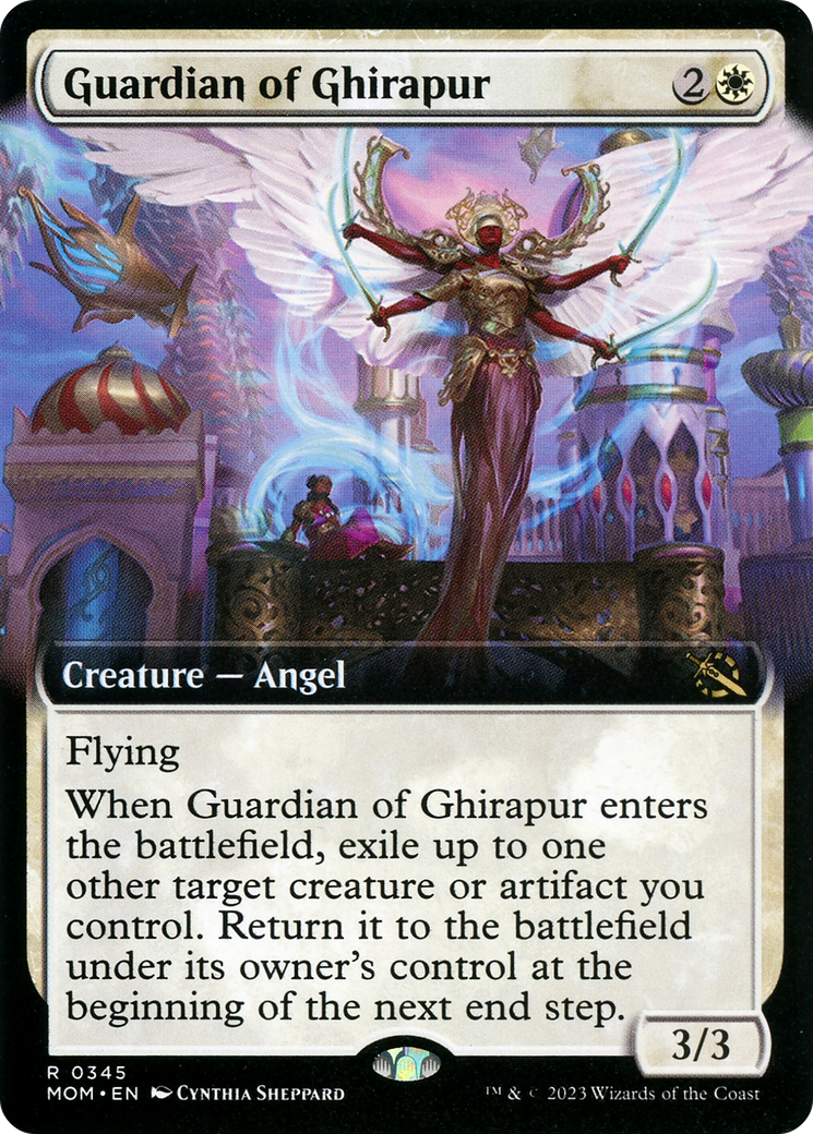 Guardian of Ghirapur (Extended Art) [March of the Machine] | Jomio and Rueliete's Cards and Comics
