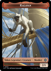 Ragavan // Treasure Double-Sided Token [The Lost Caverns of Ixalan Commander Tokens] | Jomio and Rueliete's Cards and Comics
