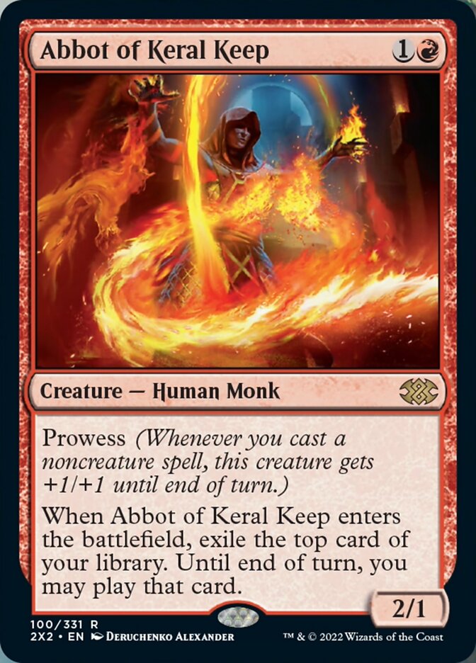 Abbot of Keral Keep [Double Masters 2022] | Jomio and Rueliete's Cards and Comics