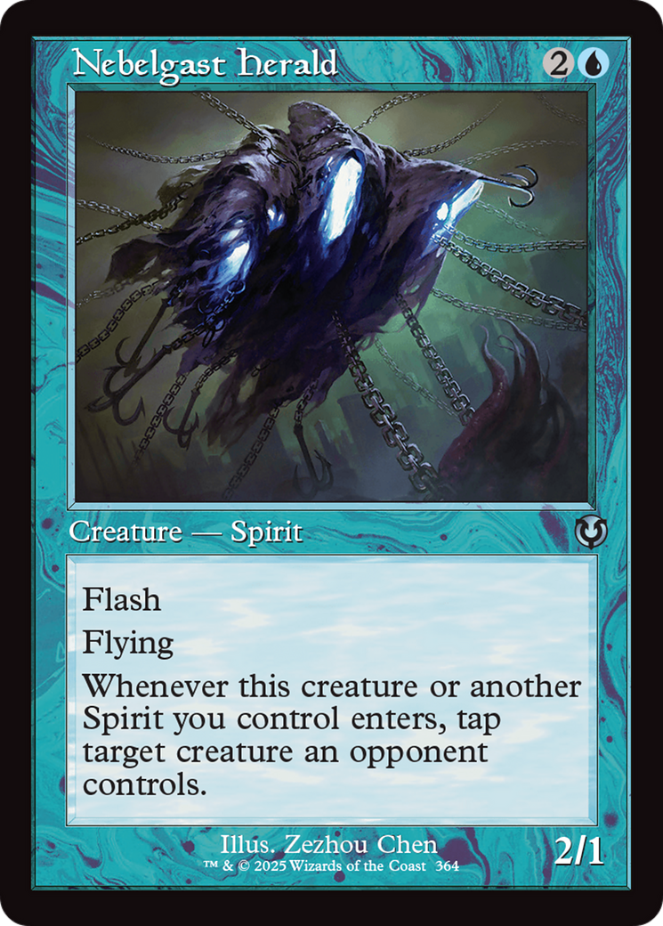 Nebelgast Herald (Retro Frame) [Innistrad Remastered] | Jomio and Rueliete's Cards and Comics