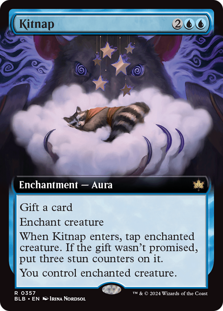 Kitnap (Extended Art) [Bloomburrow] | Jomio and Rueliete's Cards and Comics