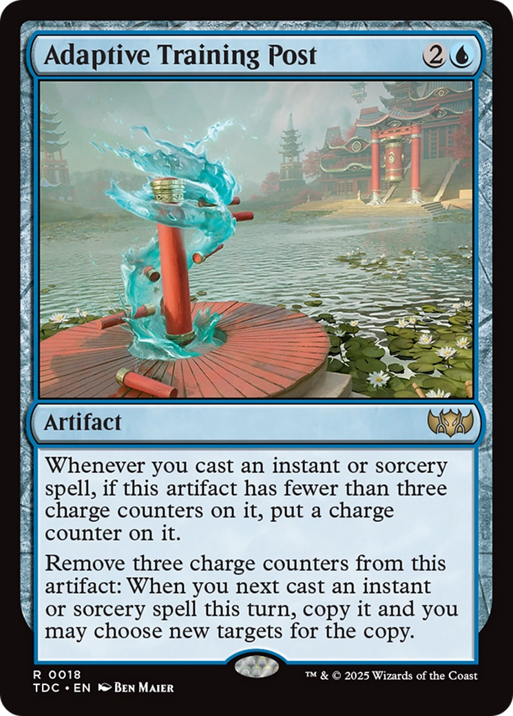 Adaptive Training Post [Tarkir: Dragonstorm Commander] | Jomio and Rueliete's Cards and Comics