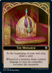 Dragon Spirit // The Monarch Double-Sided Token [Dungeons & Dragons: Adventures in the Forgotten Realms Commander Tokens] | Jomio and Rueliete's Cards and Comics