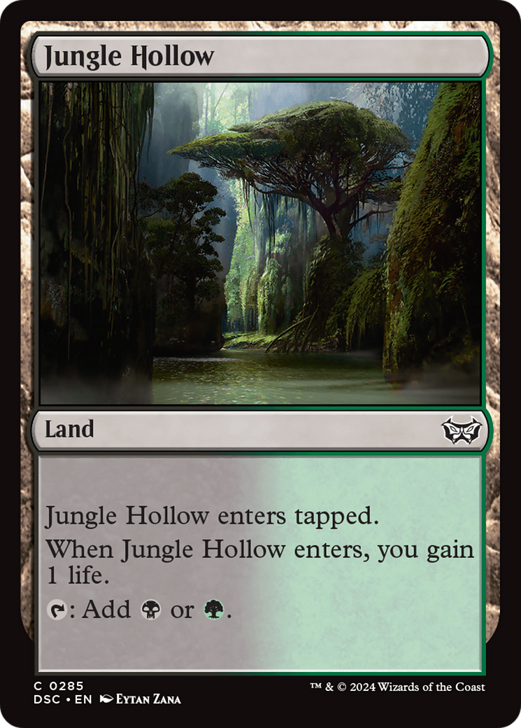 Jungle Hollow [Duskmourn: House of Horror Commander] | Jomio and Rueliete's Cards and Comics